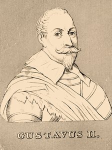 Gustavo II, 1594-1632, 1830 de Unbekannt