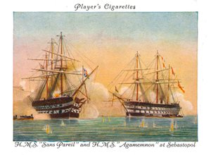 H.M.S. Sans Pariel y H.M.S. Agamemnon en Sebastopol, 1936