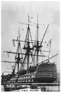 HMS Victory, Portsmouth, Hampshire, 1936 de Unbekannt