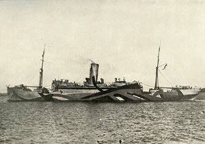 Crucero auxiliar H.M. Coronado camuflado, 1919 de Unbekannt