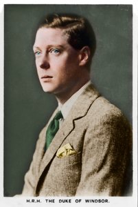 SAR El Duque de Windsor, 1937 de Unbekannt