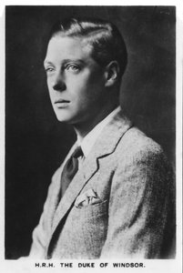 SAR El Duque de Windsor, 1937