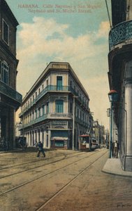 Habana. Calle Neptuno y San Miguel, 1916 de Unbekannt