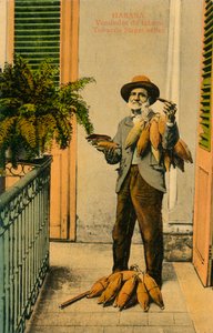Habana. Vendedor de tabaco, c1910s de Unbekannt