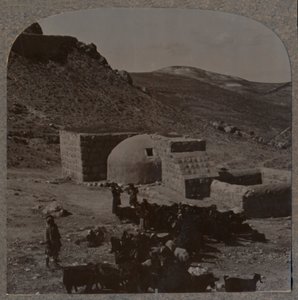 Posada a mitad de camino en el viaje a Jericó, c. 1900 de Unbekannt
