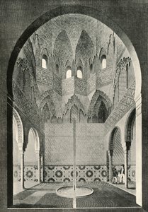 Sala de los Abencerrajes, siglo XIX, 1907