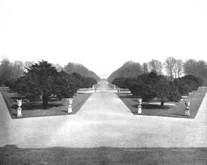 Jardines del Palacio de Hampton Court, Richmond, Londres, 1894 de Unbekannt