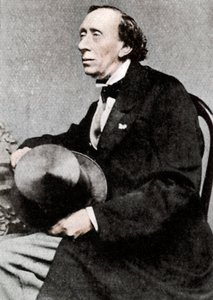 Hans Christian Andersen, autor y poeta danés, mediados del siglo XIX de Unbekannt