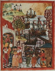 Barcos hanseáticos 1497 de Unbekannt