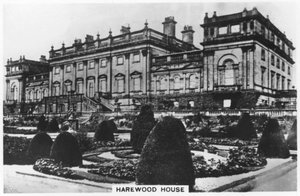 Harewood House, West Yorkshire, Inglaterra, 1936