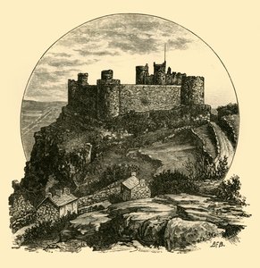 Castillo de Harlech, 1898 de Unbekannt