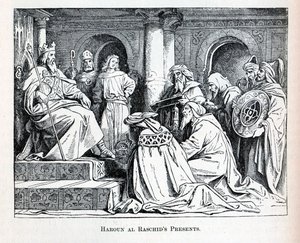Regalos de Haroun al Raschid, 1882 de Unbekannt