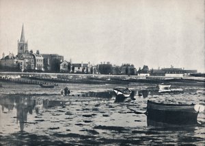 Harwich - La playa en marea baja, 1895 de Unbekannt