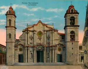 Catedral de La Habana, Cuba, c. 1920