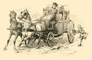 Llamó al cochero para que se detuviera, 1907 de Unbekannt