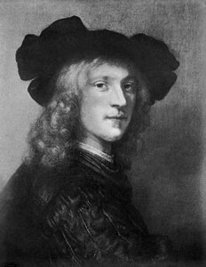 Cabeza del retrato de Un hombre con un halcón, 1643, 1901