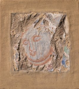 Cabeza de un Buda, ca. siglos VI-VII