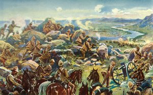 Deteniendo a Cronje - El General French Bloqueando el Camino en Koodoosrand Drift de Unbekannt