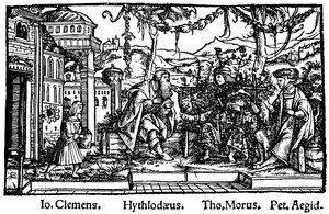Cabecera de Utopía de Thomas More, 1518 de Unbekannt