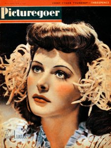 Hedy Lamarr 1914-2000, actriz estadounidense nacida en Austria
