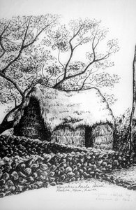 Heiau, Kailua-Kona, Hawái, siglo XIX de Unbekannt