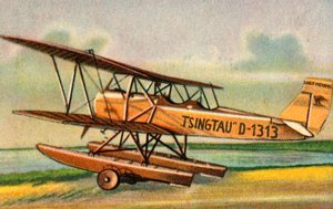 Hidroavión Heinkel HD 24 W Tsingtau de Unbekannt