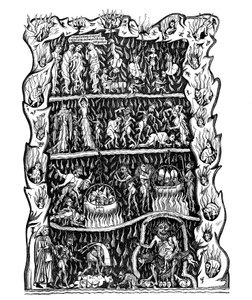 Infierno, siglo XII de Unbekannt
