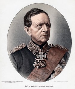 Helmuth Karl Bernhard, Conde von Moltke, general y estadista prusiano, c1880 de Unbekannt