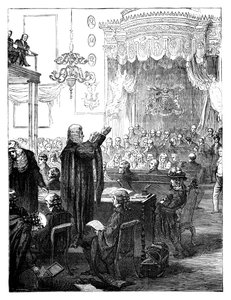 Discurso de Henry Brougham para la defensa durante el juicio de la Reina Carolina, 1820 c1895 de Unbekannt