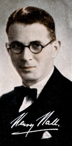 Henry Hall 1898-1989, líder de banda inglés, 1935 de Unbekannt