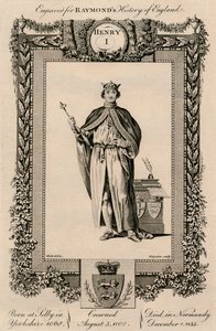 Enrique I, 1068-1135, c1787 de Unbekannt