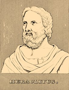 Heráclito, c535 -c475 a.C., 1830 de Unbekannt