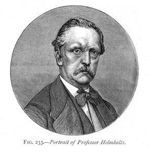 Hermann von Helmholtz 1821-1894, físico y fisiólogo alemán, 1876