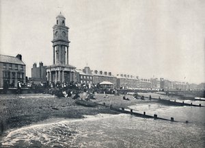 Herne Bay - El Frente, Mostrando la Torre del Reloj, 1895 de Unbekannt