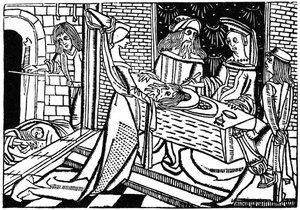 Herodías con la cabeza de Juan el Bautista, 1488 1964 de Unbekannt