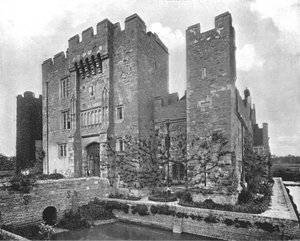 Castillo de Hever, Kent, 1894
