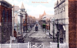 High Street, Fremantle, Australia, c1900s