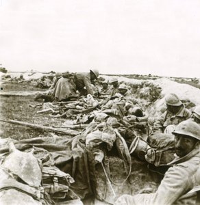 Colina 193, Champagne, norte de Francia, c1914-c1918