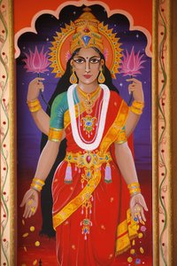 Diosa hindú Laxmi, Londres de Unbekannt