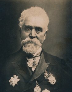 Hiram Stevens Maxim, 1840-1916. Inventor e ingeniero británico nacido en Estados Unidos de Unbekannt