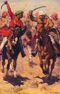 Hodson en Rohtak, 1857 c1912 de Unbekannt