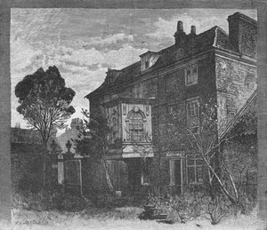 Casa de Hogarth, Chiswick, 1890 de Unbekannt