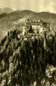 Castillo de Hohenwerfen, Werfen, Austria, c1935