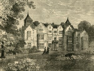 Holland House, desde el Norte, c1876 de Unbekannt