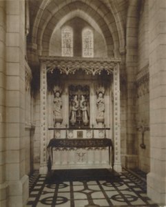 Capilla de la Santa Cruz, Abadía de Buckfast, finales del siglo XIX-principios del siglo XX de Unbekannt