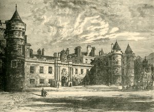 Palacio de Holyrood, Edimburgo, 1890 de Unbekannt