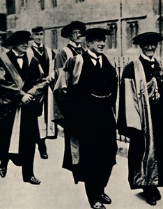 Grado honorífico en Oxford, 1925, 1945 de Unbekannt