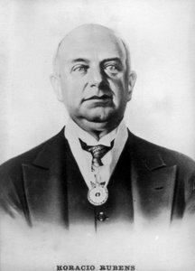 Horacio Rubens, 1869-1941, años 1920