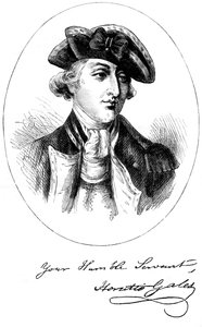 Horatio Gates, general de la Guerra Revolucionaria Americana de Unbekannt