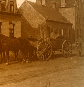 Cocina tirada por caballos, c1914-c1918 de Unbekannt
